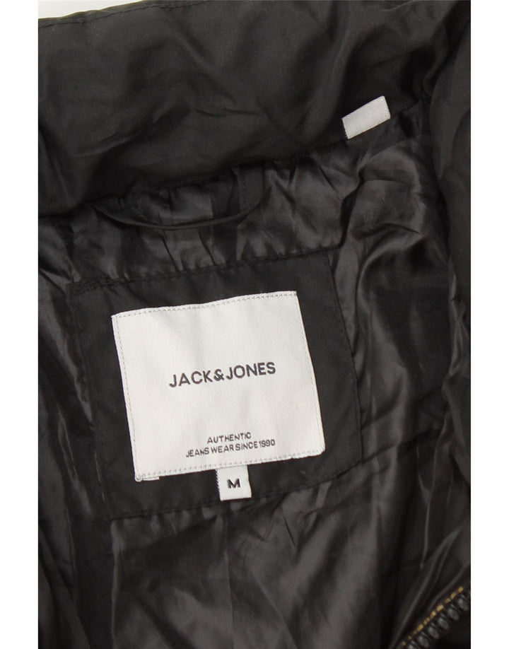 Jack & Jones Ανδρικό μπουφάν με επένδυση UK 38 Medium Yellow Colourblock