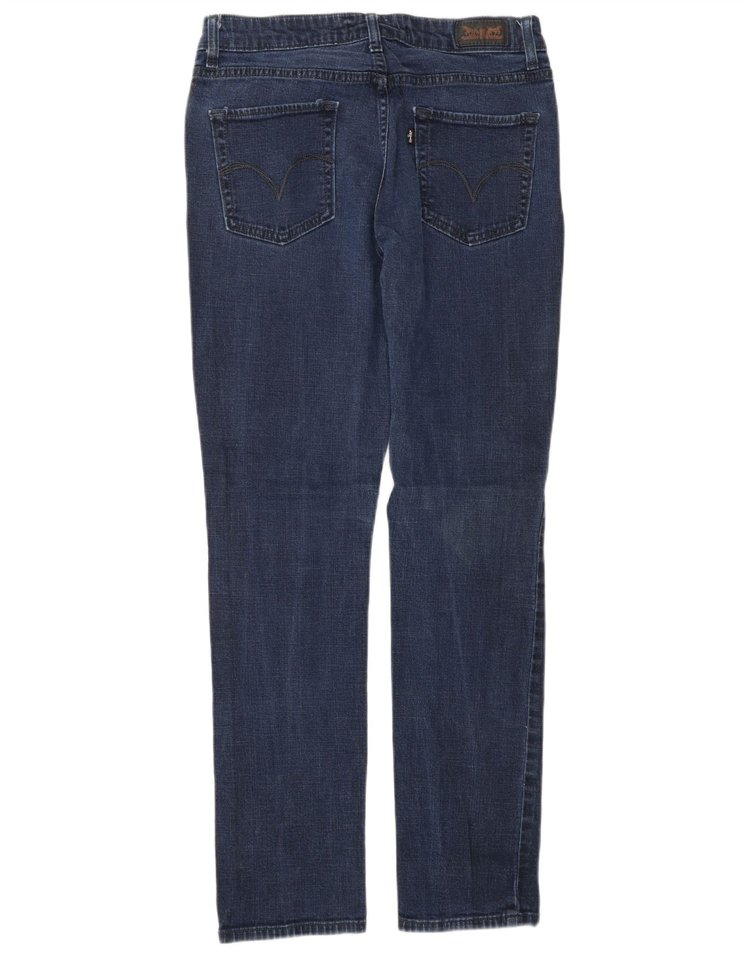 Γυναικείο ψηλό ψηλό τζιν Levi's Skinny W30 L32 Navy Blue Cotton