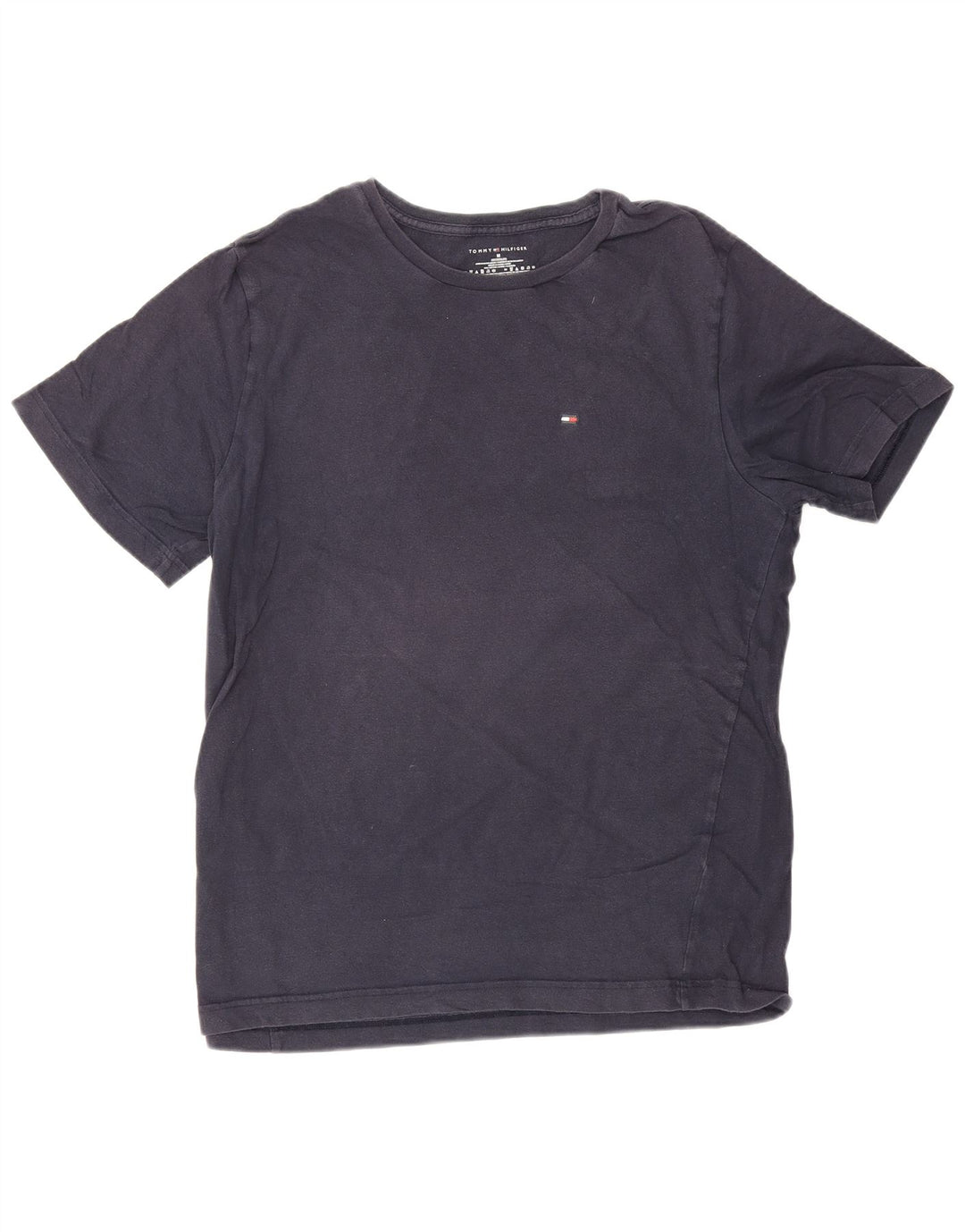 Ανδρικό T-Shirt Tommy Hilfiger Τοπ μεσαίου μπλε βαμβακερό