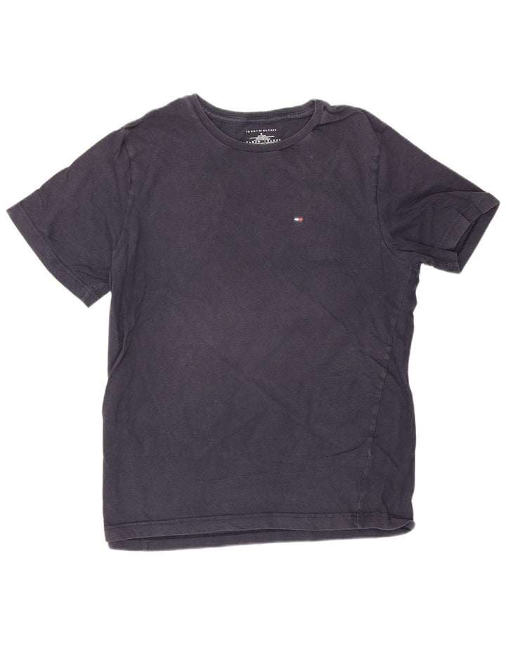 Ανδρικό T-Shirt Tommy Hilfiger Τοπ μεσαίου μπλε βαμβακερό