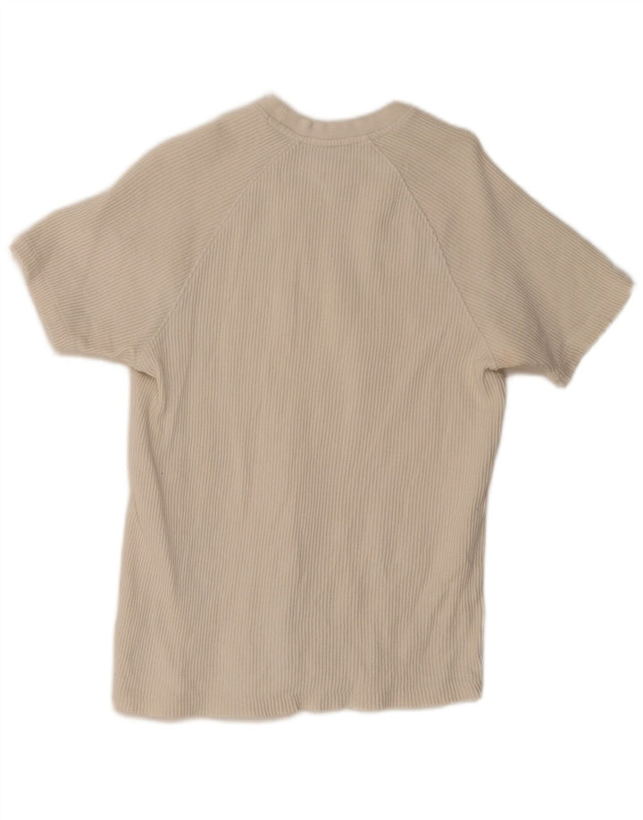 Zara Ανδρικό T-Shirt Top Μικρό λευκό βαμβακερό