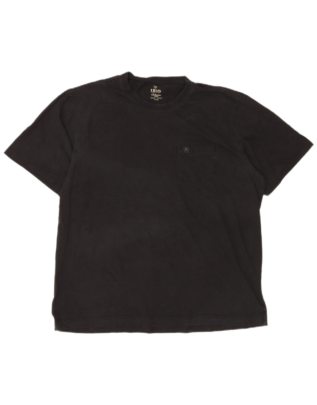 Ανδρικό T-Shirt Izod Top XL Μαύρο βαμβακερό