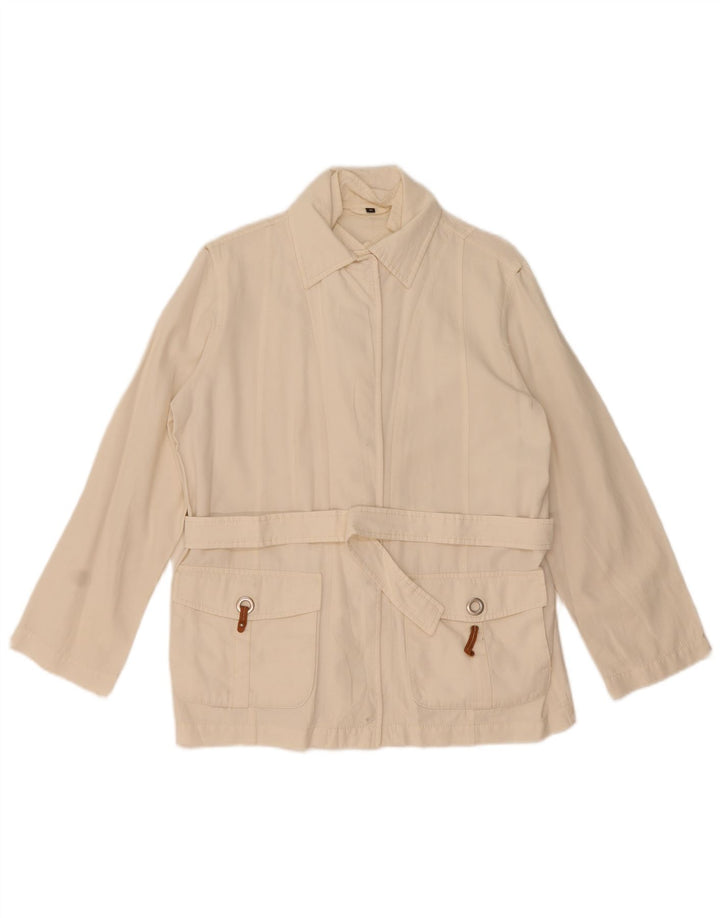 Fay Γυναικείο Utility Jacket UK 14 Medium Off White