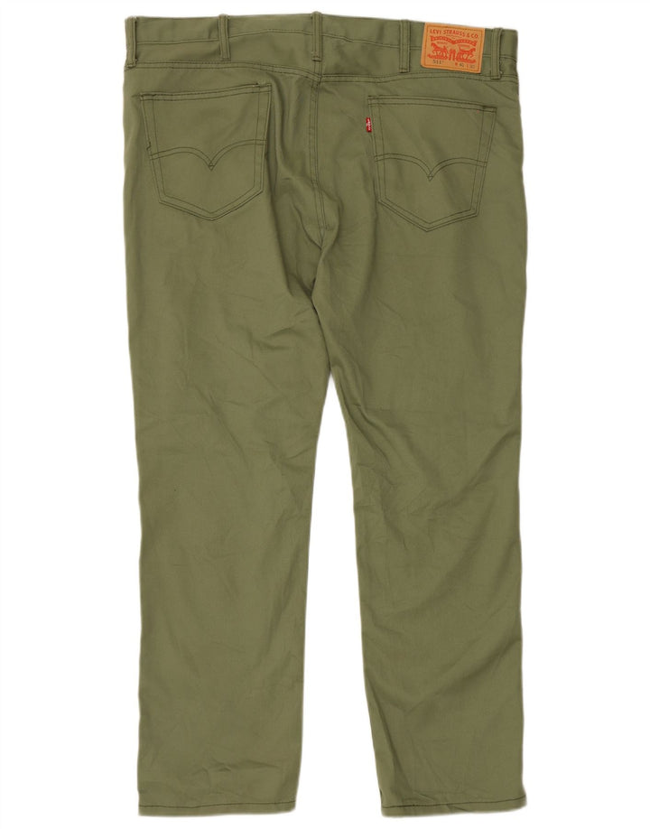 Levi's Mens 511 Slim Casual Παντελόνι W40 L30 Green Polyester