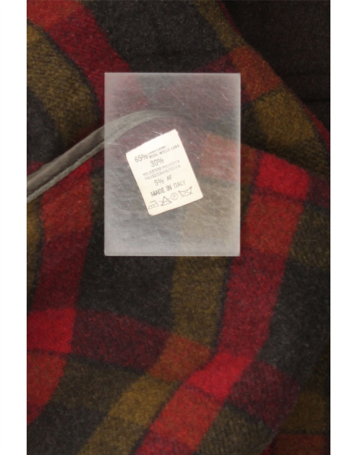 Vintage Γυναικείο Παλτό Poncho One Size Πολύχρωμο ριγέ μαλλί