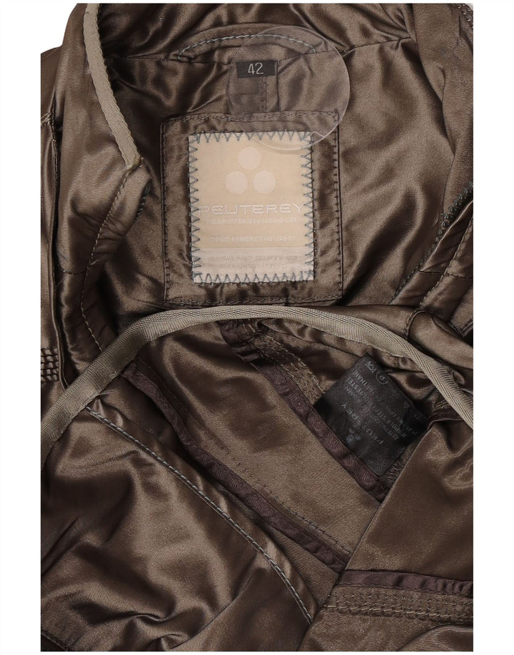 PEUTEREY Γυναικείο Utility Jacket IT 42 Medium Khaki Polyester