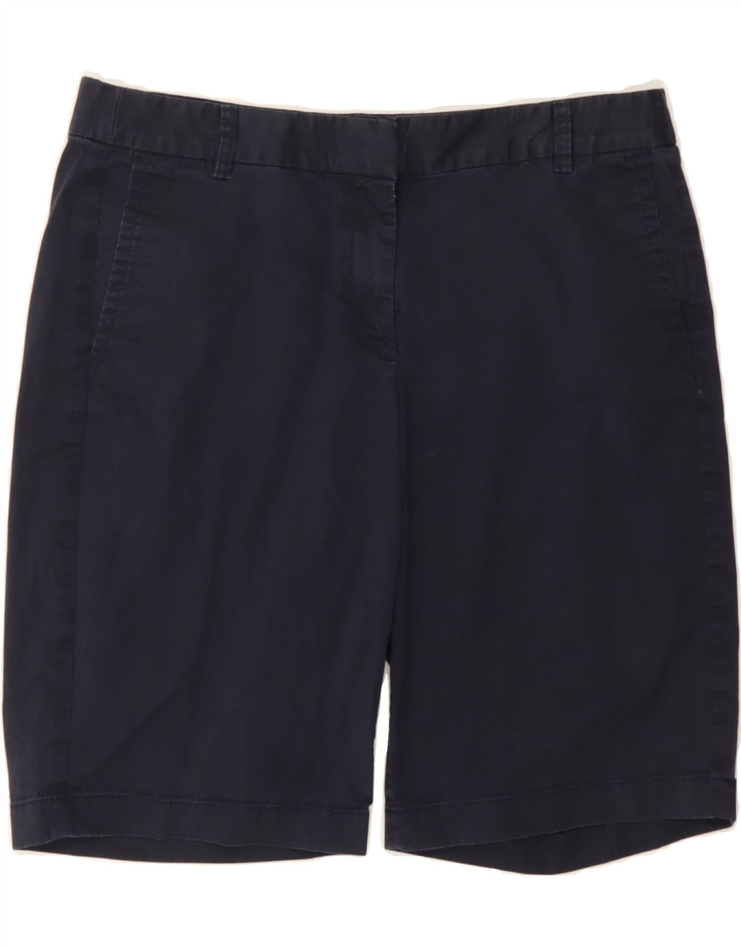 J. CREW Womens Chino Shorts US 6 Medium W32 Navy Blue Cotton Vintage J. Crew and Second-Hand J. Crew from Messina Hembry 