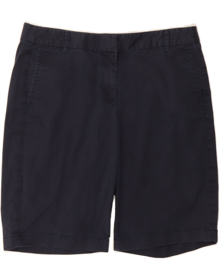 J. CREW Womens Chino Shorts US 6 Medium W32 Navy Blue Cotton Vintage J. Crew and Second-Hand J. Crew from Messina Hembry 