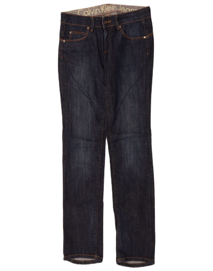 Calvin Klein Γυναικείο Slim Jeans W30 L33 Navy Blue