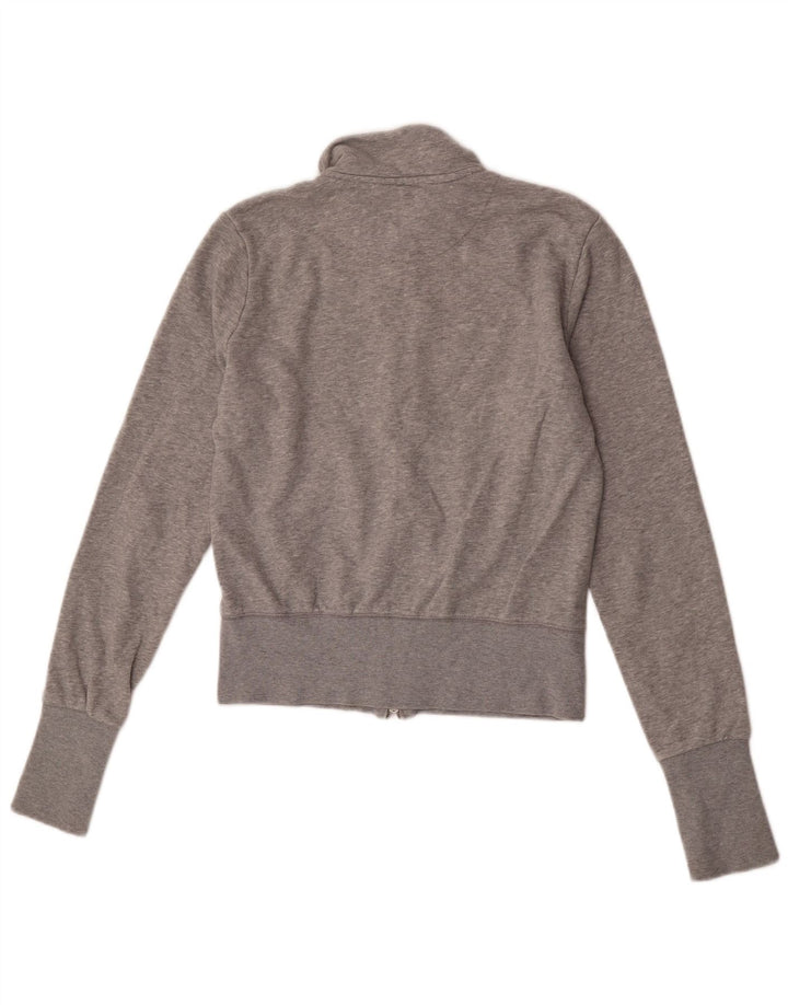 Γυναικεία αθλητική φόρμα Nike Top μπουφάν UK 10/12 Βαμβακερό μεσαίο γκρι