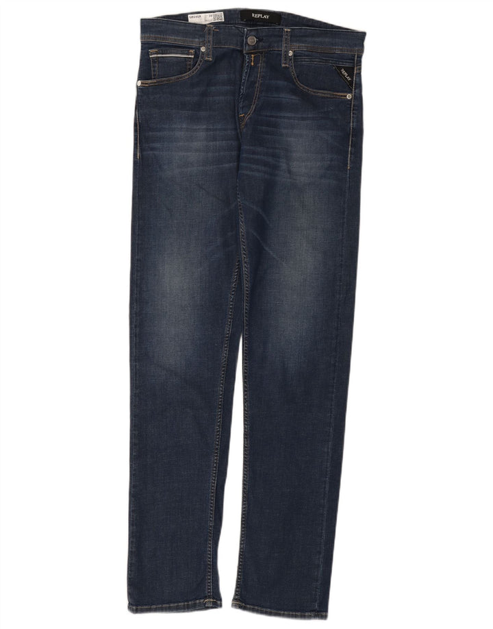 Replay Γυναικείο Grover Slim Jeans W30 L32 Navy Blue