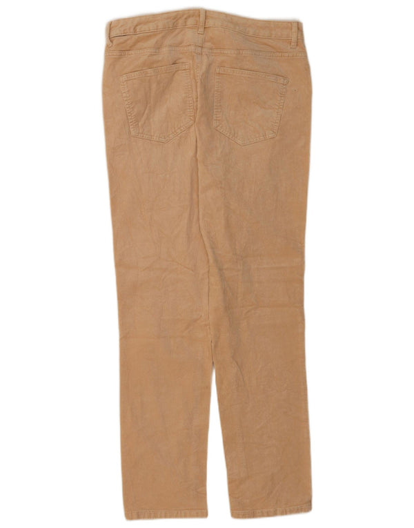 Marks & Spencer Γυναικείο Κοτλέ Παντελόνι UK 16 Large W34 L30 Beige