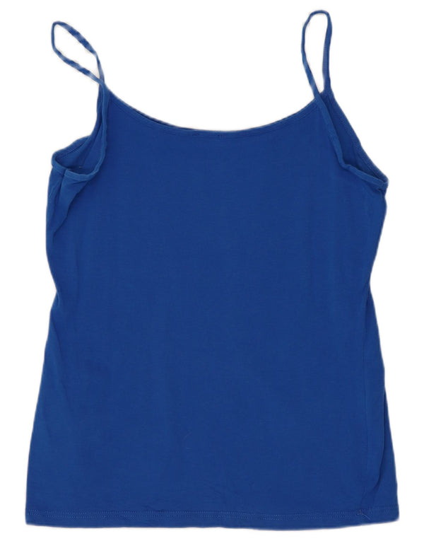 Kappa Girls Crop Cami Top 13-14 Years XL Blue Cotton