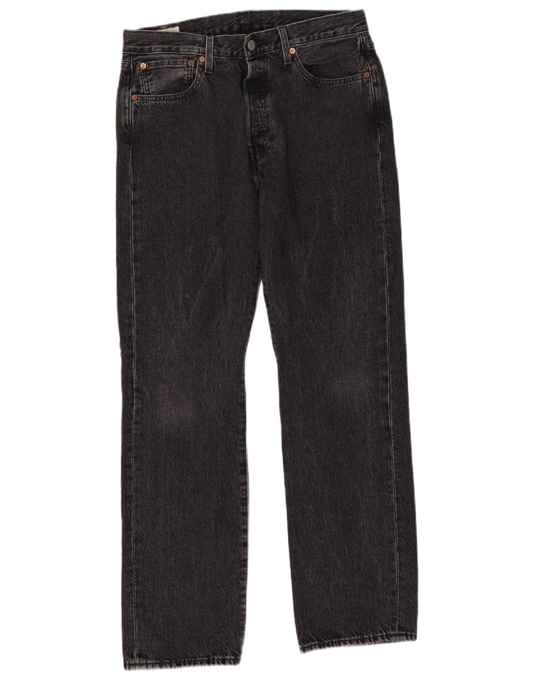 LEVI'S Ανδρικό τζιν 501 ίσιο W32 L32 Γκρι βαμβακερό