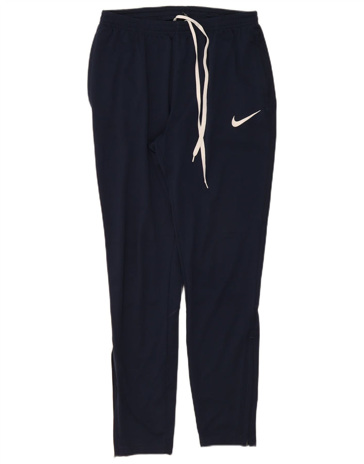 Ανδρικές φόρμες Nike Dri Fit Παντελόνια μεσαίου μπλε ναυτικού πολυεστέρα