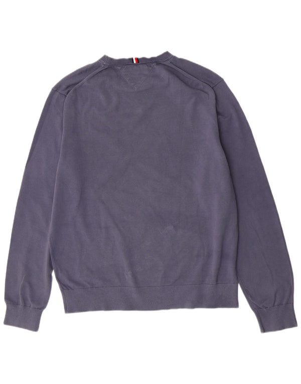 Ανδρικό φούτερ Tommy Hilfiger Jumper 3XL Blue Cotton