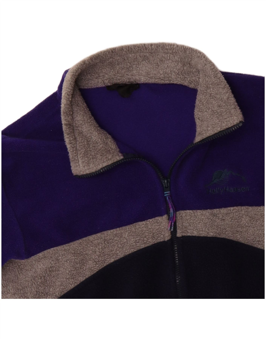 HELLY HANSEN Ανδρικό Fleece Jacket UK 38 Medium Navy Blue Colorblock