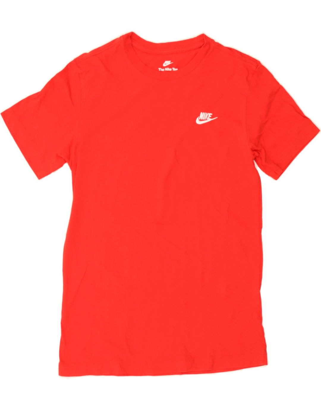 NIKE Mens T-Shirt Top Small Red Vintage Nike and Second-Hand Nike from Messina Hembry 