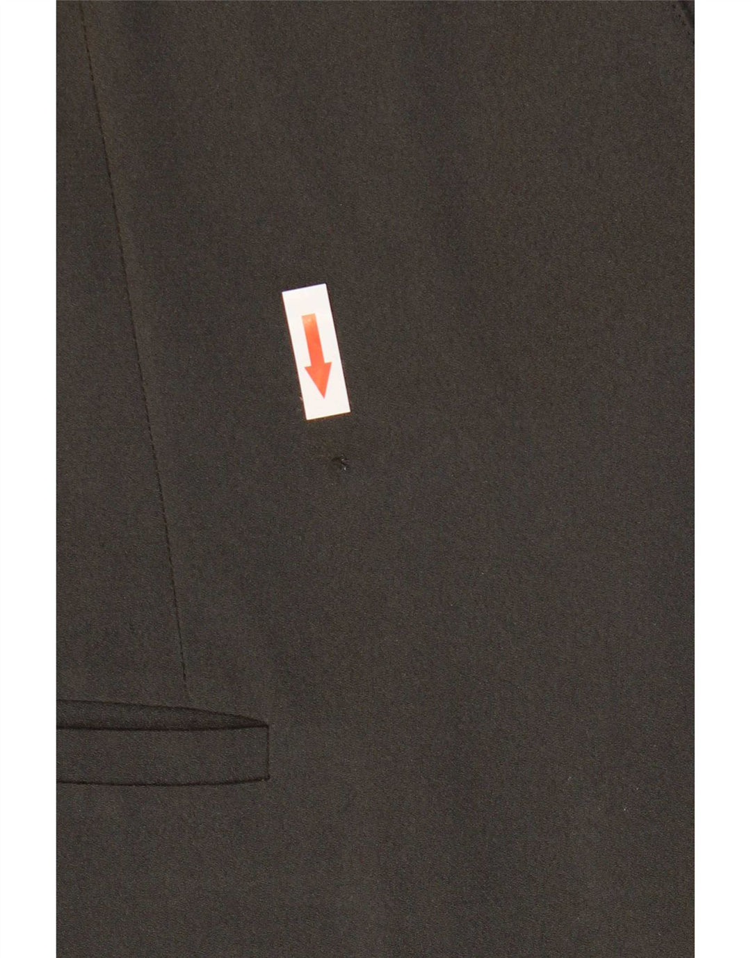 Vintage γυναικείο σακάκι 1 κουμπιού Blazer UK 14 Medium Black Acetate