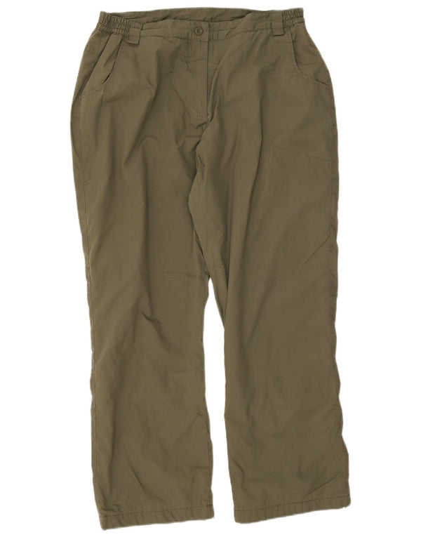 Mountain Warehouse Γυναικείο Παντελόνι Πεζοπορίας UK 14 Large W32 L28 Khaki