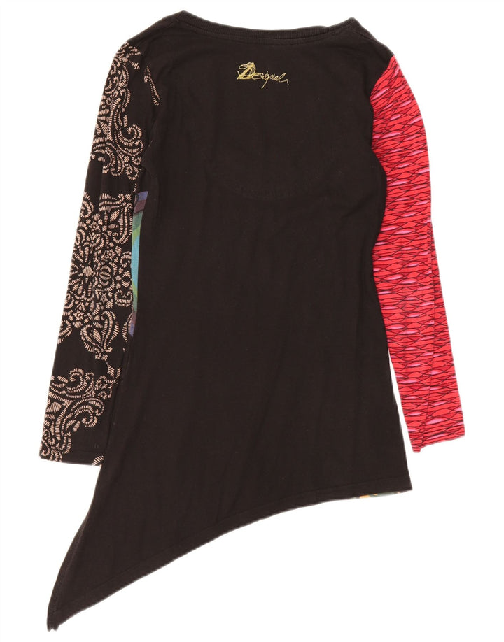 DESIGUAL Γυναικείο Γραφικό Τοπ UK 10 Small πολύχρωμο Floral