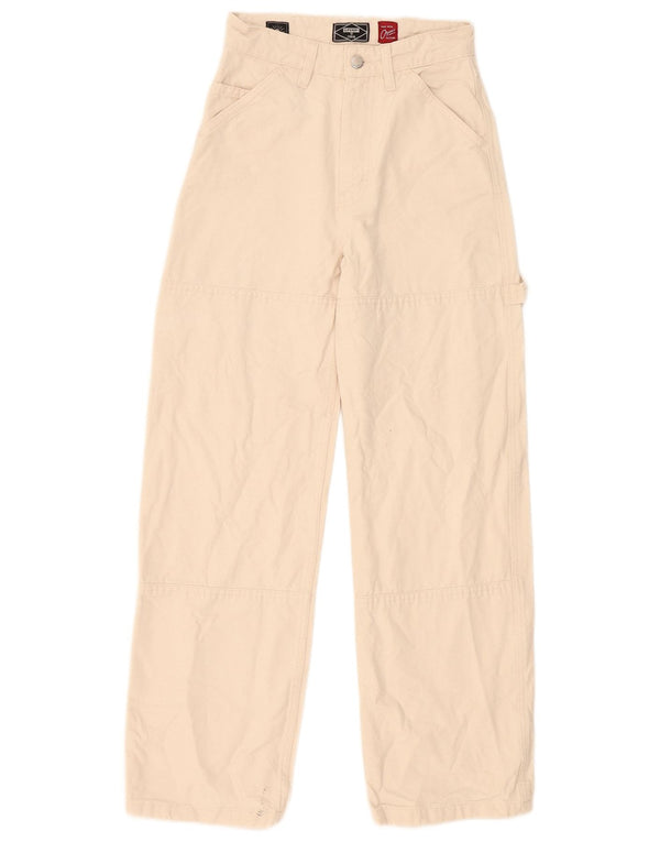 Γυναικείο ίσιο παντελόνι Cargo Superdry W26 L30 Beige