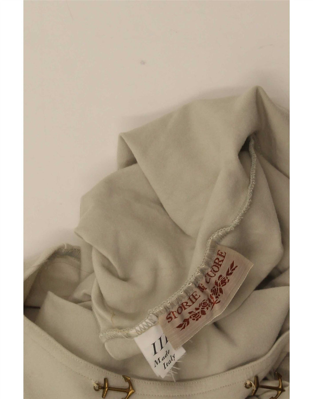 Vintage γυναικείο κορμάκι UK 14 Medium Beige βαμβακερό