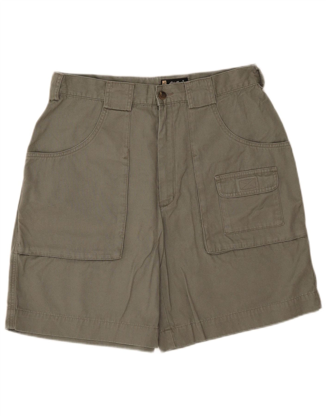 Eddie Bauer Γυναικείο σορτς Cargo US 12 Large W32 Χακί βαμβακερό