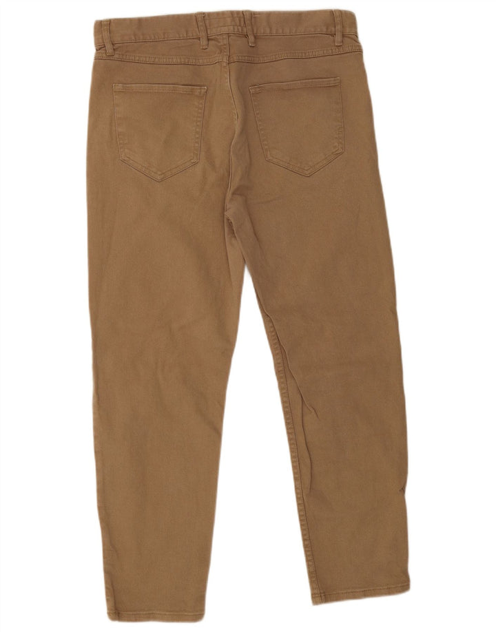 Zara Ανδρικό Slim Jeans EU 44 Large W34 L28 Beige