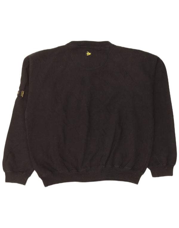 Ανδρικό γραφικό φούτερ Dunlop Jumper XL Μαύρο βαμβακερό