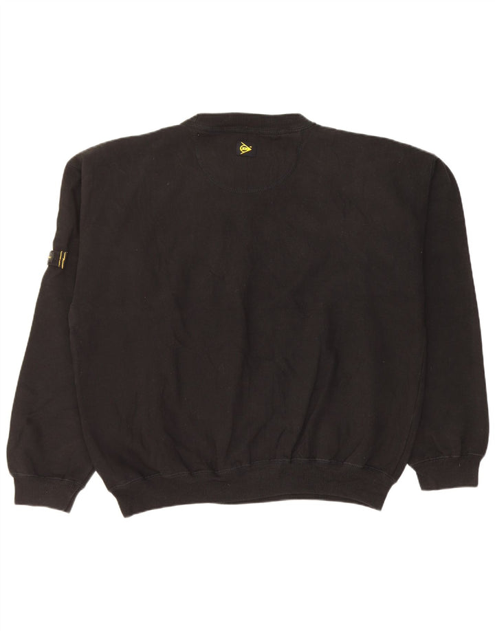 Ανδρικό γραφικό φούτερ Dunlop Jumper XL Μαύρο βαμβακερό