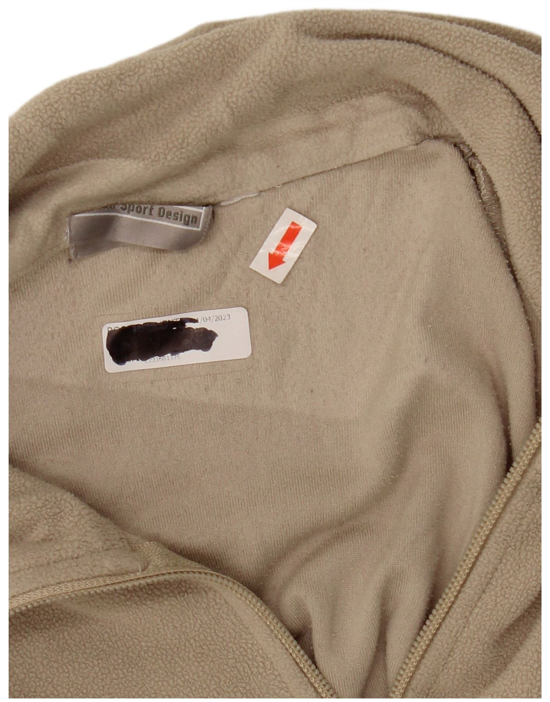 LOTTO Ανδρικό φερμουάρ Fleece Jumper Medium Beige