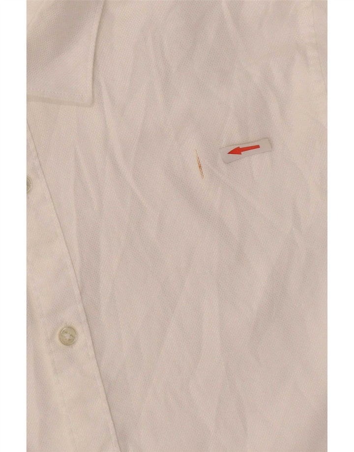 Zara Ανδρικό πουκάμισο Slim Fit Large White