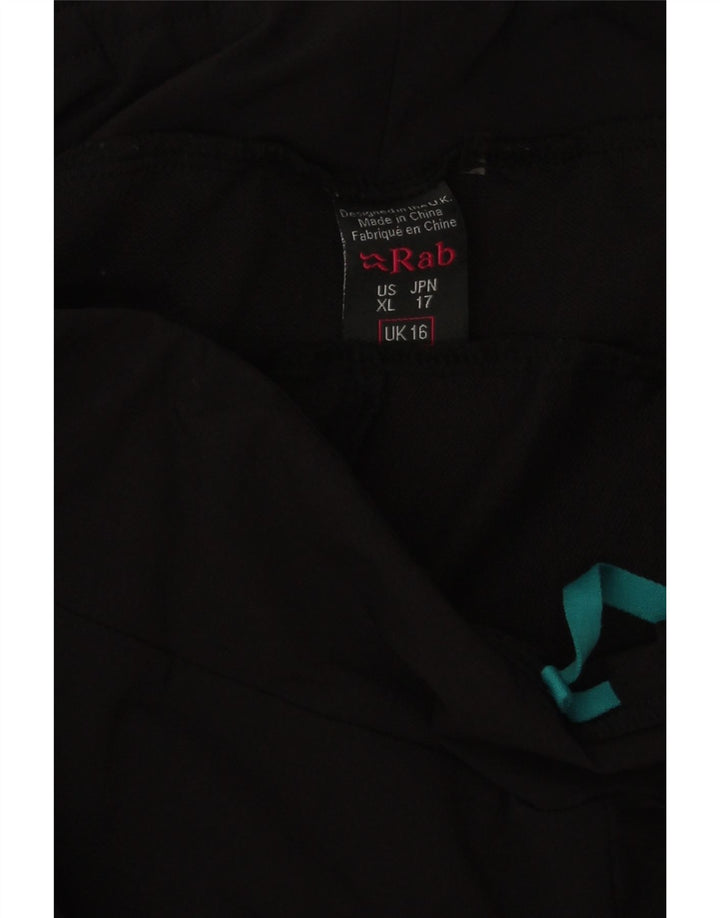 Rab Γυναικεία φόρμα παντελόνι UK 16 Large Μαύρο