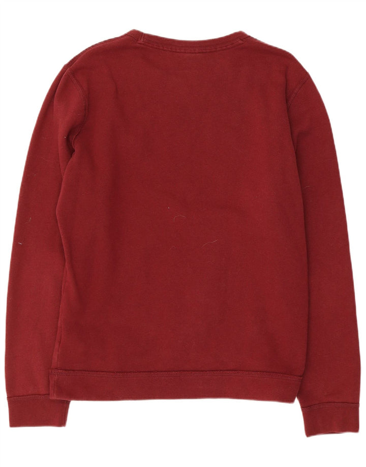 Ανδρικό γραφικό φούτερ HOLLISTER Jumper από μεσαίο βαμβακερό καφέ