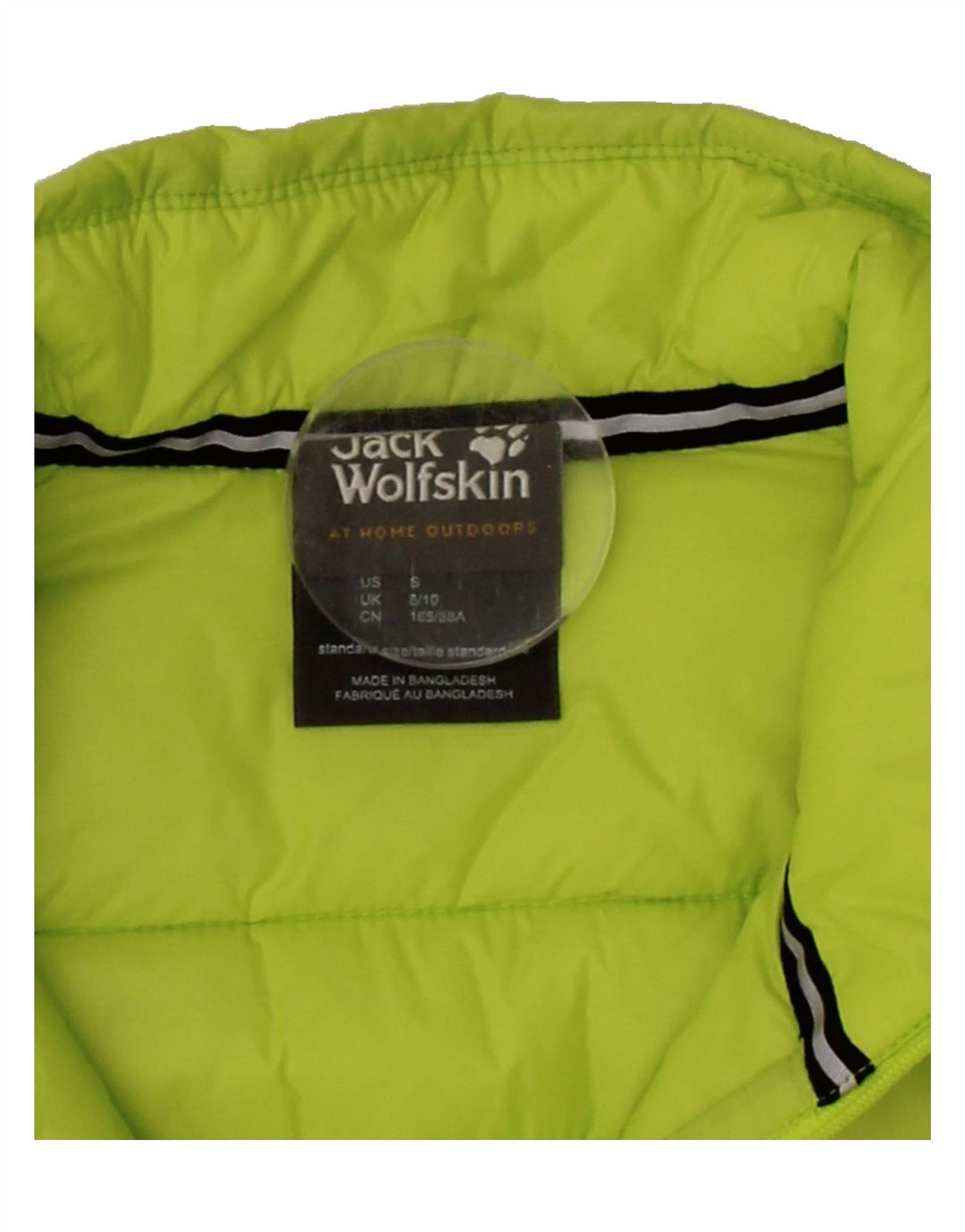 JACK WOLFSKIN Womens Padded Gilet UK 8/10 Small Green Polyamide Vintage Jack Wolfskin and Second-Hand Jack Wolfskin from Messina Hembry 