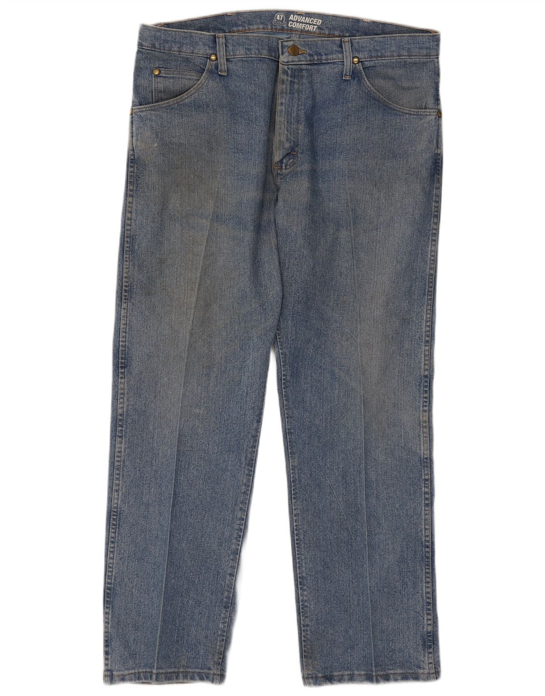 Ανδρικό τζιν Wrangler ίσιο W36 L30 Μπλε βαμβακερό