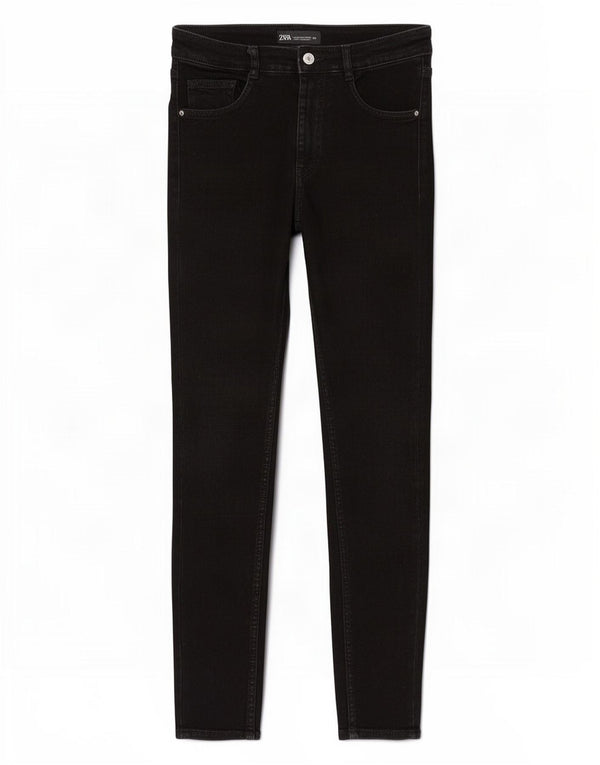 Zara Womens Skinny Jeans EU 40 Medium W30 L27 Black