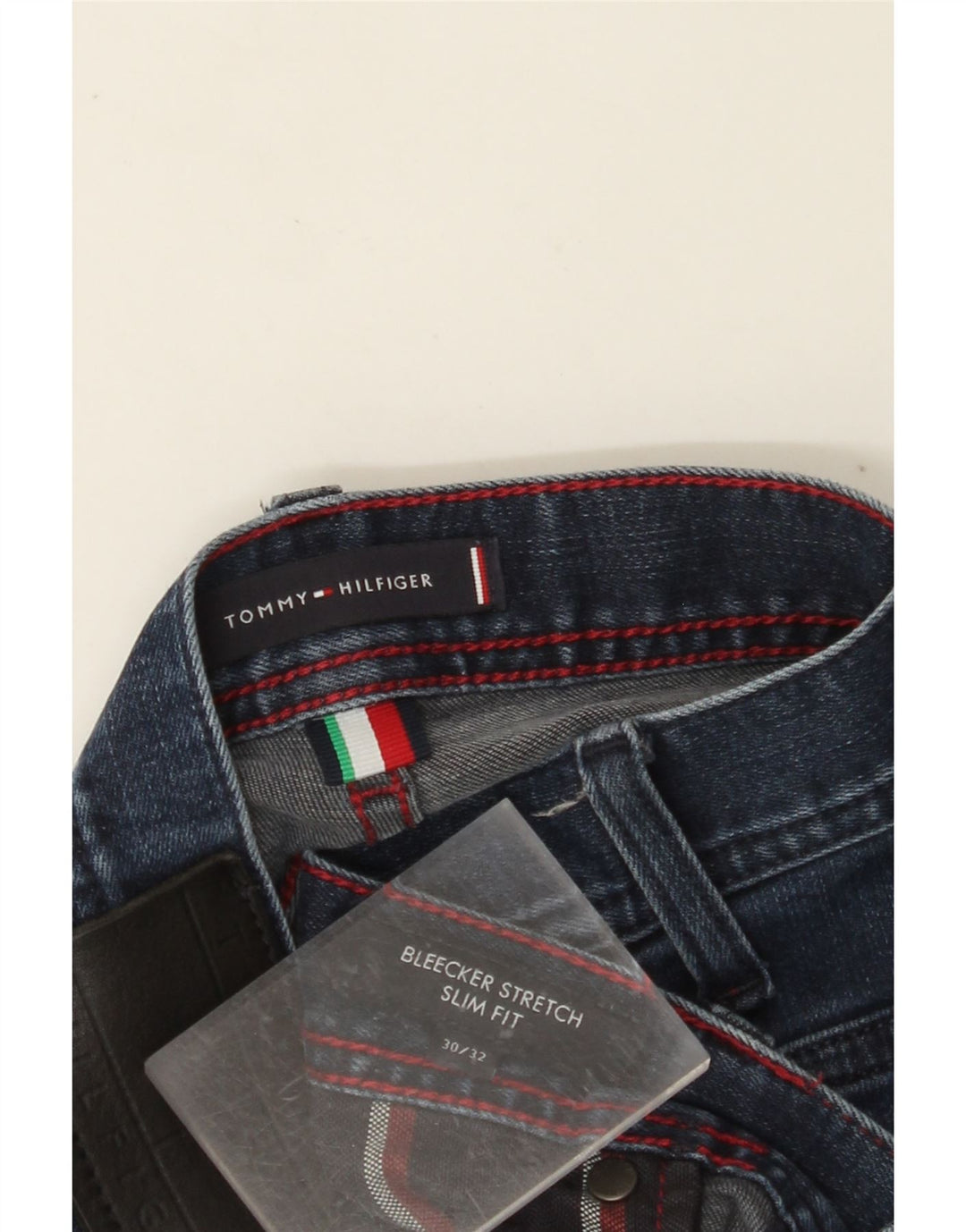 TOMMY HILFIGER Ανδρικό Bleecker Slim Jeans W30 L32 Μπλε βαμβακερό