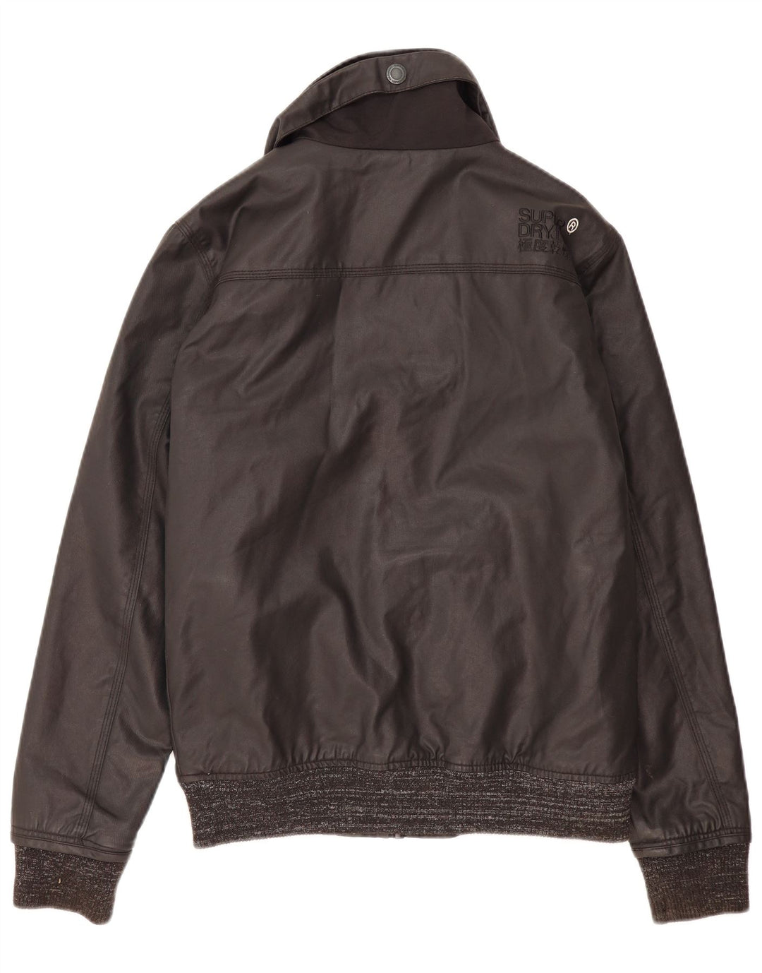Ανδρικό μπουφάν Superdry Bomber Windbreaker UK 38 Medium Black Nylon