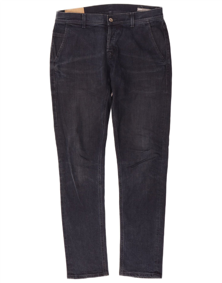 Ανδρικό τζιν ίσιο Dondup W33 L34 Navy Blue Cotton