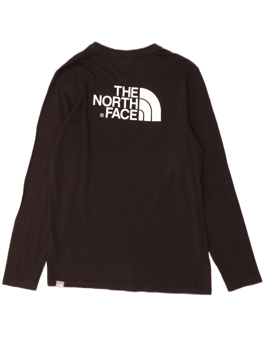 Ανδρικό τοπ North Face μακρυμάνικο μεσαίο μαύρο βαμβακερό