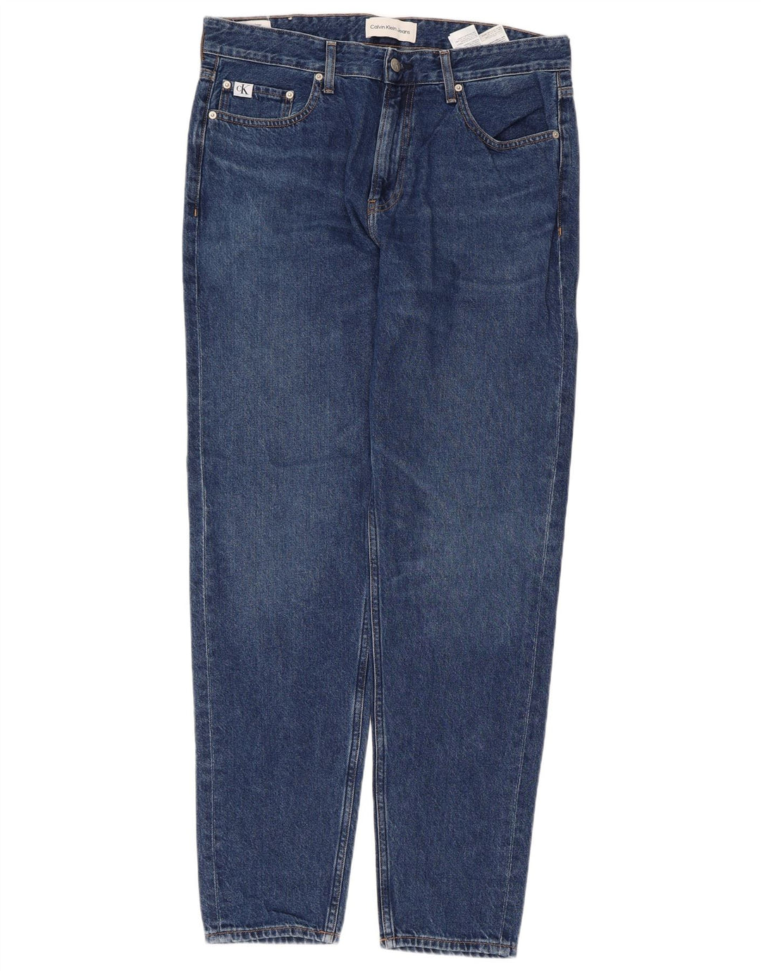 Ανδρικό τζιν κωνικό Calvin Klein W32 L32 Μπλε βαμβακερό