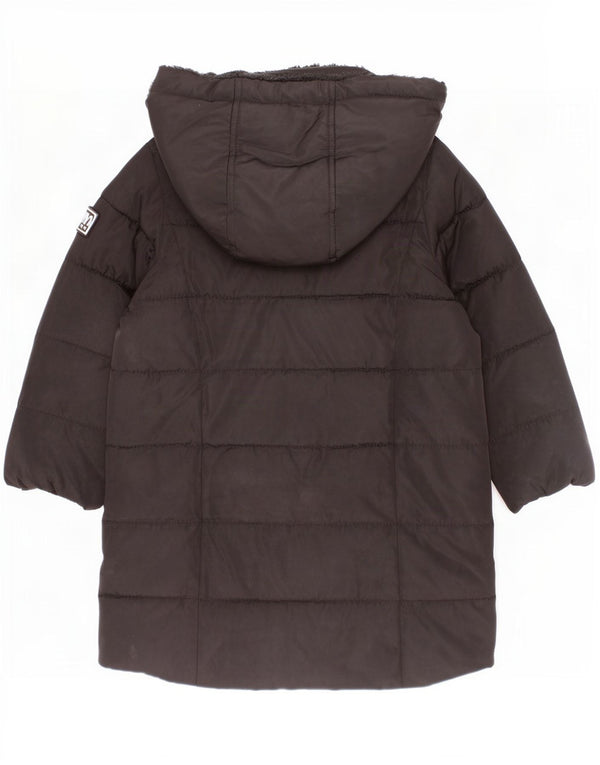 Dkny Baby Girls με κουκούλα με επένδυση από μαύρο νάιλον 18-24 μηνών