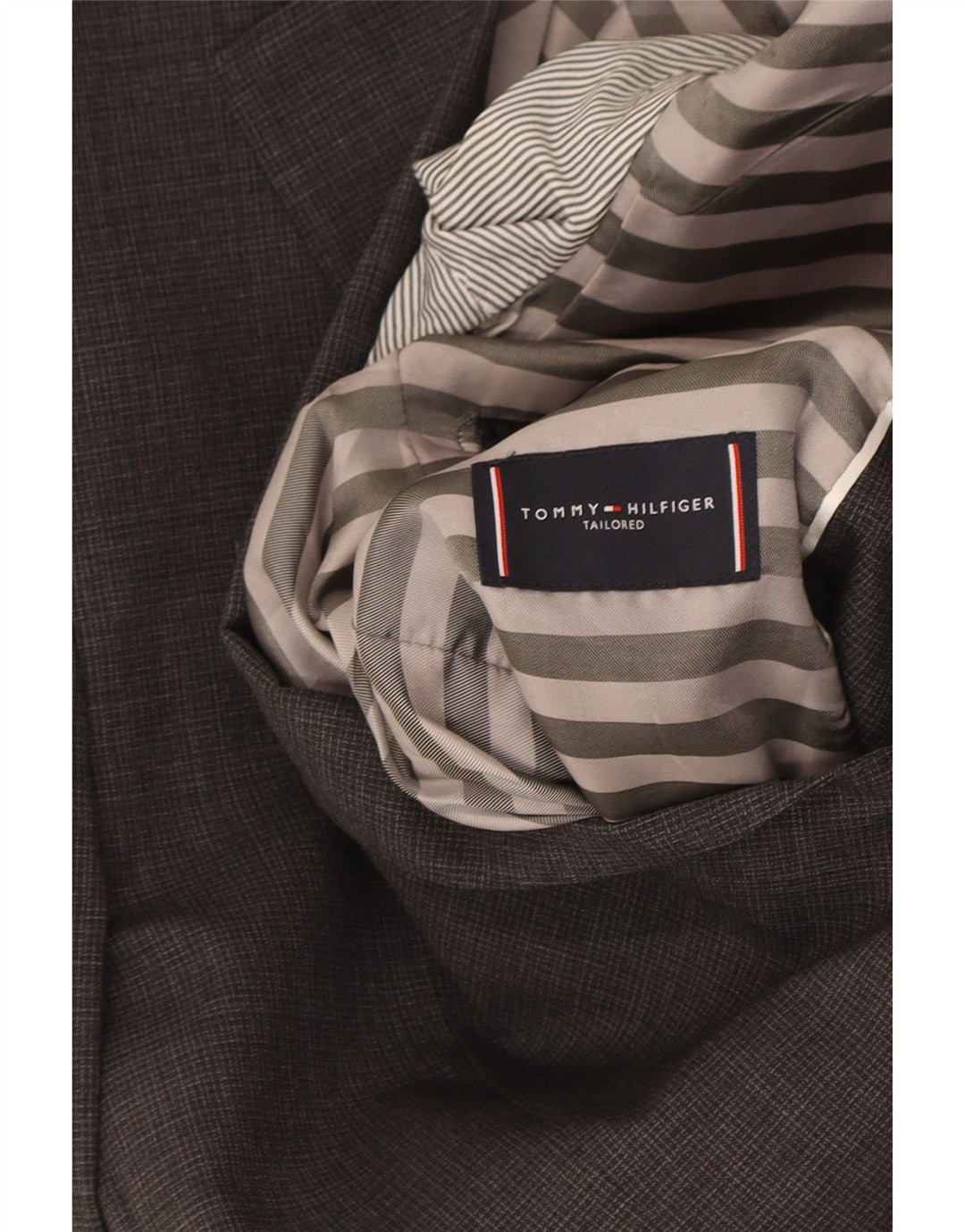 Tommy Hilfiger Ανδρικό σακάκι 2 κουμπιών Blazer IT 48 Μεσαίο γκρι μαλλί