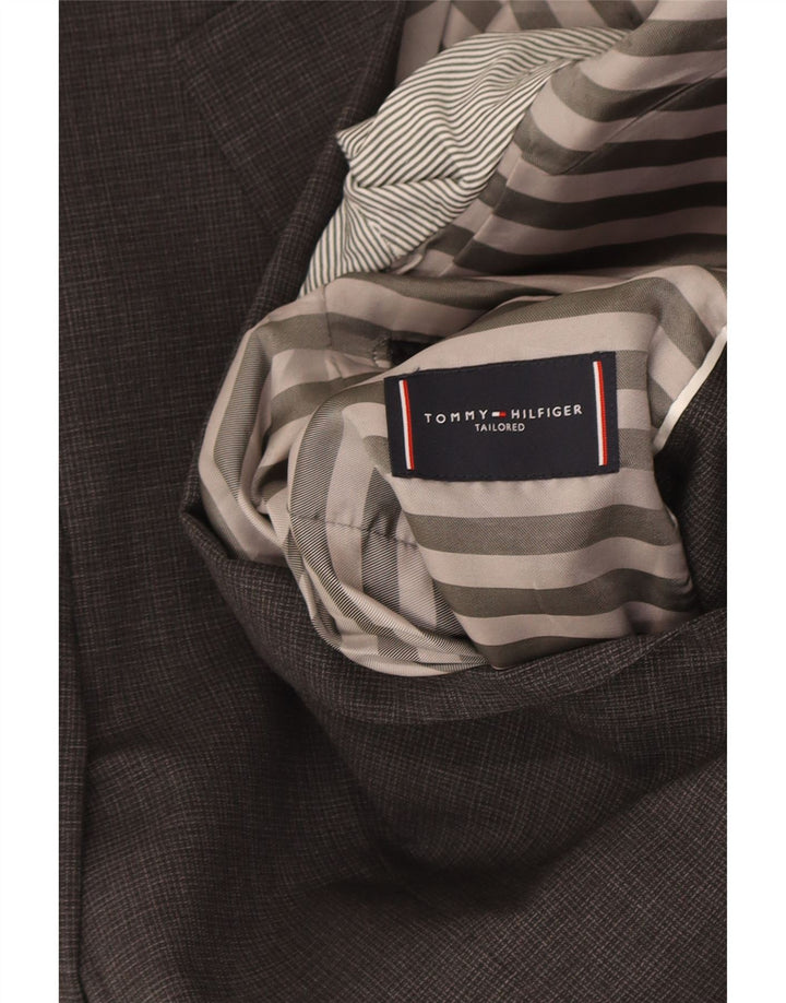Tommy Hilfiger Ανδρικό σακάκι 2 κουμπιών Blazer IT 48 Μεσαίο γκρι μαλλί