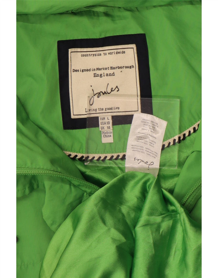 Joules Γυναικεία καμπαρντίνα UK 14 Large Green Polyester