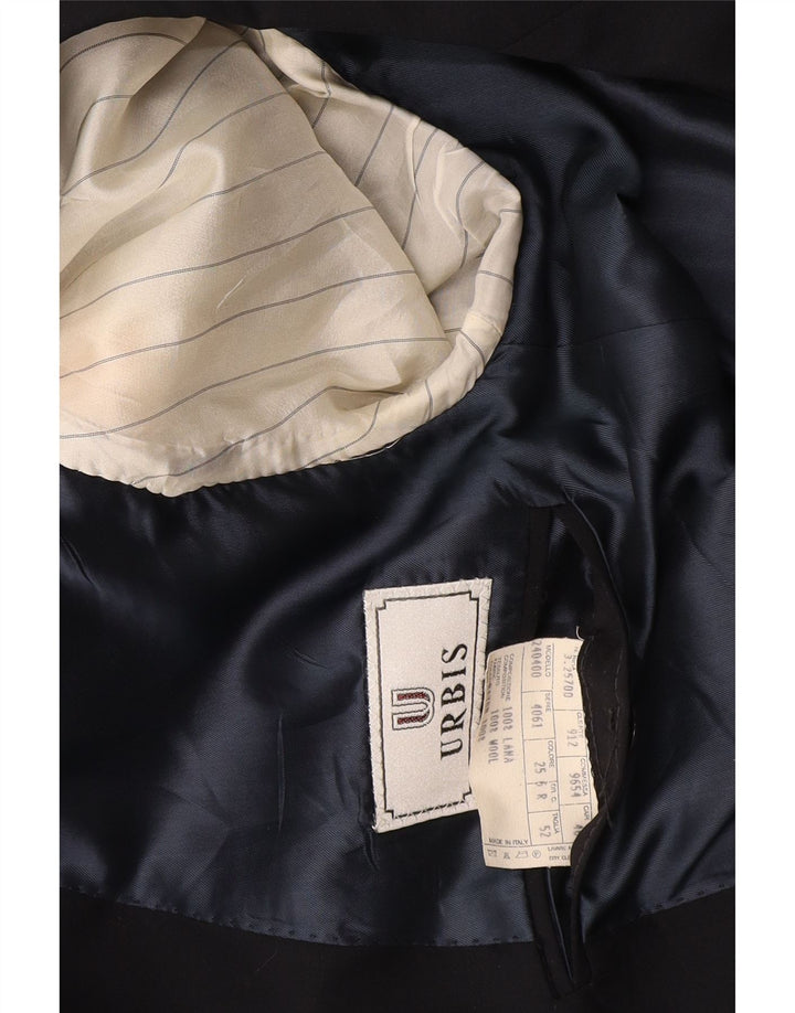 Urbis Ανδρικό μπουφάν σακάκι με 2 κουμπιά IT 52 XL Navy Blue Wool