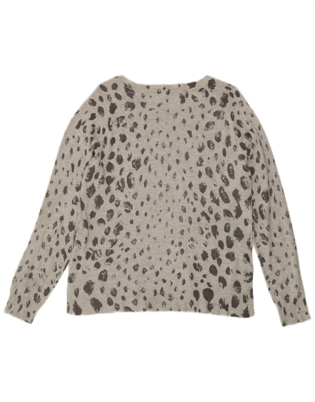 Marks & Spencer Γυναικείο πουλόβερ με λαιμόκαυστο UK 12 Medium Grey