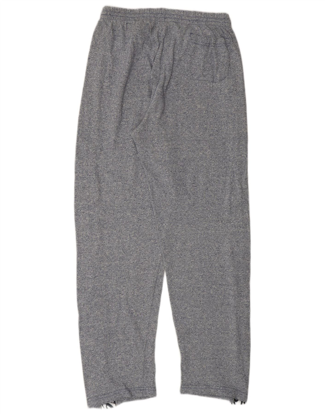 ASICS Mens Graphic Tracksuit Trousers Medium Navy Blue Flecked Cotton